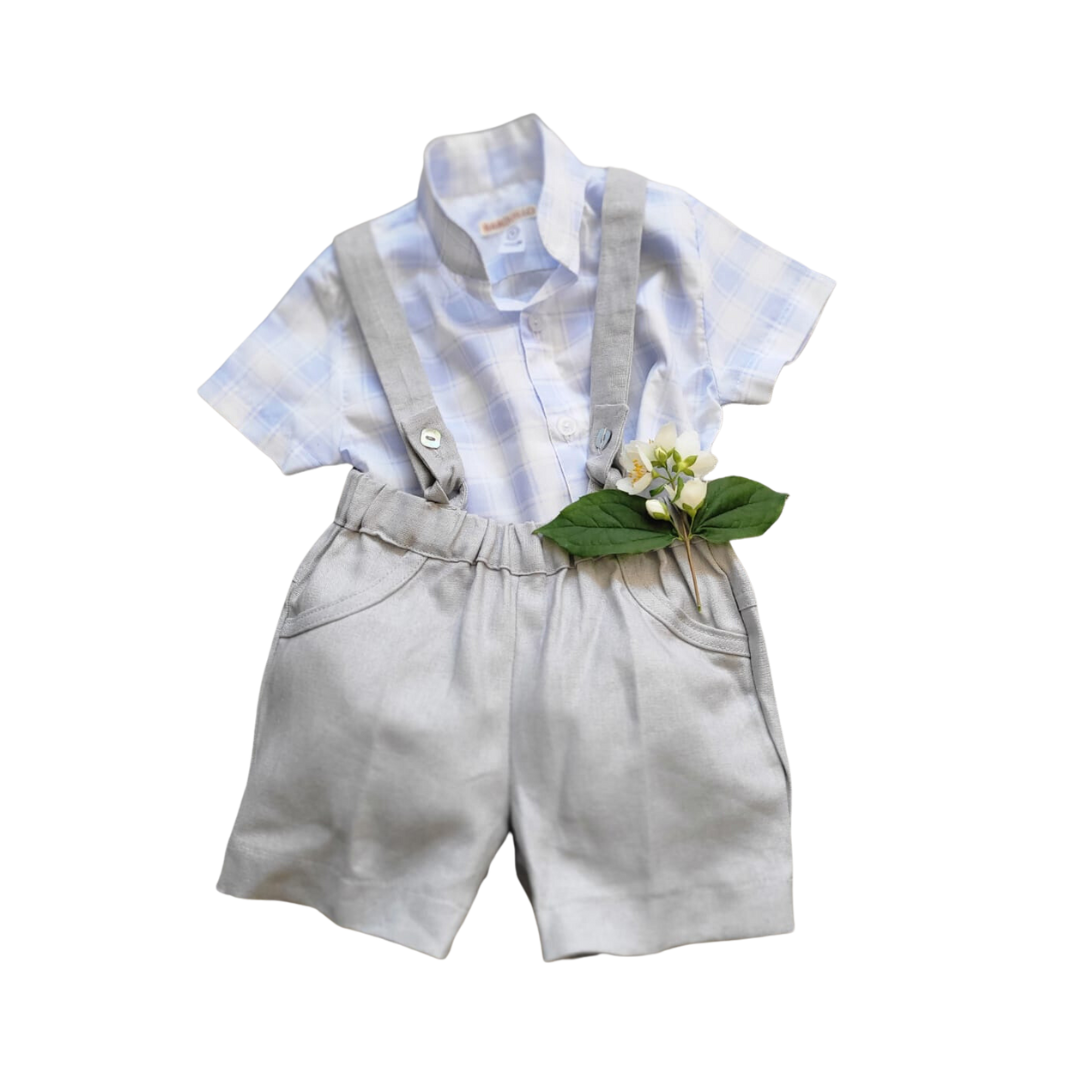 Pantalón corto de Lino ESPERANDO REPOSICIÓN!